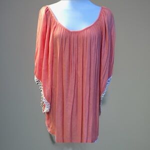 Zleurope BoHo Hippy Fringe Tunic Shirt